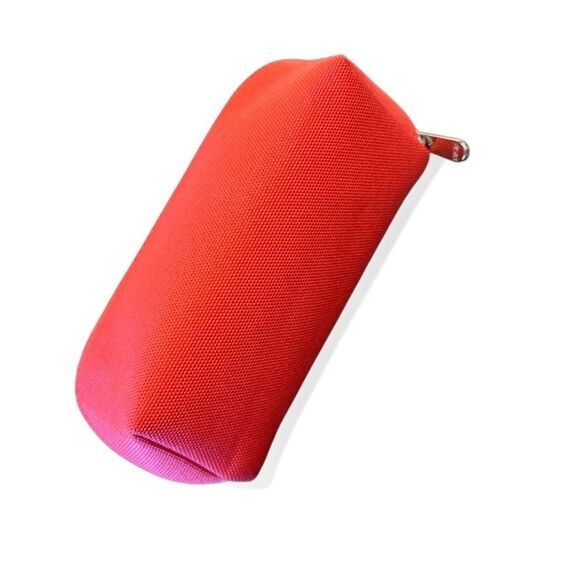 Dior Coral‎ Canvas Cosmetic Vanity Case Travel Jewelry Makeup Organizer - Picture 4 of 12